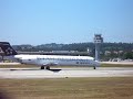 spanair   mcdonnell douglas md87   vigo airport   takeoff