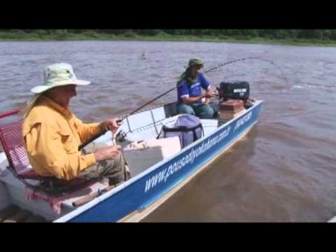 Pesca no Rio Pardo Corvina Parte 1.Programa Dicas de Pescador.