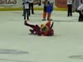 Mascot Fight: Barney Vs Chicken