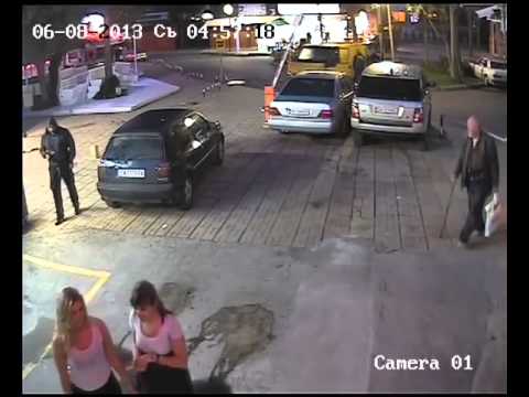 bulgaria - Mafia attack in Bulgaria, Sunny beach.