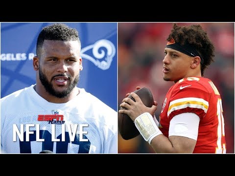 Video: Aaron Donald and Patrick Mahomes among the top players to build a franchise around | NFL Live