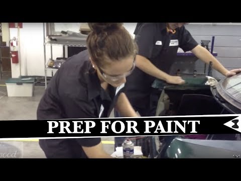 how to prep and paint a car