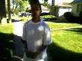 Posted outside sum1s house