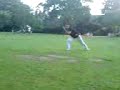 Eu treinando no parque!