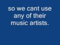 youtube/warner brothers music copyright problem on youtube