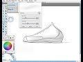 shoe design sketch demo