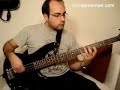 Ejemplo tecnica dedos para tocar el bajo