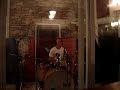 Scott Courtin tracking drums at studio Scott Courtin tracking drums at studio