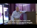 THE BORDERS ARE QUITE SECURE. Congressman Pete Stark's Town hall meeting in Fremont CA