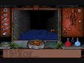 more exploring, and we encounter the green goblins, and then i notice i'm going the wrong way. you want to talk to the gray ones first, and that's where i head out. after that, we talk to the wife of the ruler of the grey goblins, and we found out that he has some problems with some monster, a spider, which is our next target. we'll want the silk that's near the spider, very important later on.
