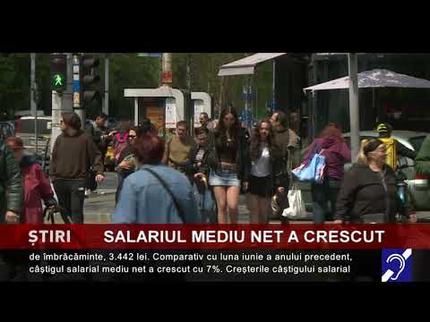 Câştigul salarial mediu net a crescut