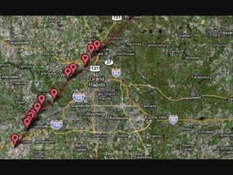 Hudsonville Michigan Tornado (1956)