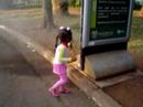 Rafinha se refrescando