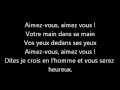 Adam Et Eve Aimez-Vous Official Music Video and Lyrics