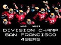 all six teams celebrate clinching their division for the season. if there is interest, i will post what happens in the playoffs.