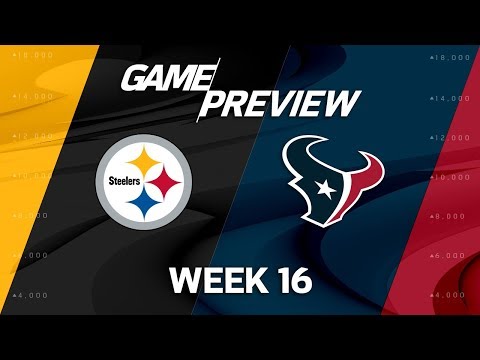 Video: Pittsburgh Steelers vs. Houston Texans | NFL Week 16 Game Preview | NFL