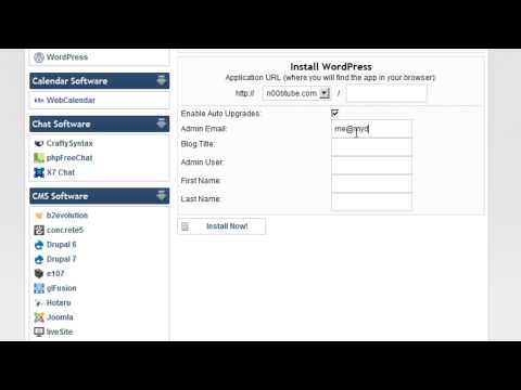 how to quick install wordpress on hostgator