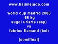 wc madrid 2008 -66kg uriarte vs flamand