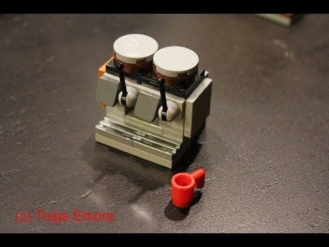 How to Build a Starbucks Mastrena Espresso Machine out of LEGO Bricks How to Build a Starbucks Mastrena Espresso Machine out of LEGO Bricks