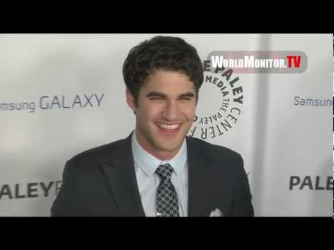 Glee 'Darren Criss' arrives at PaleyFest Icon Award 2013 Honoring Ryan Murphy
