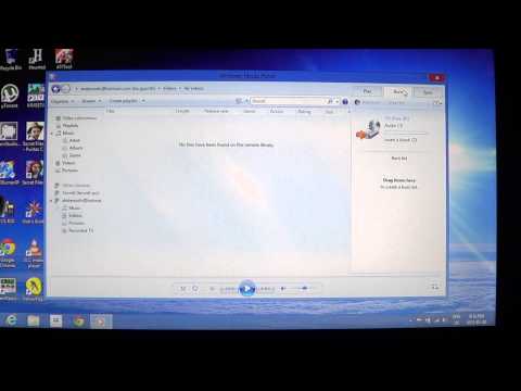 Windows 8 - Windows media player 12