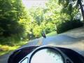 2007 Suzuki SV650 Riding Mountain Roads in Suches, GA