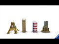 Miniature vidéo 3D Puzzle - 216 pieces: The Eiffel Tower, Paris