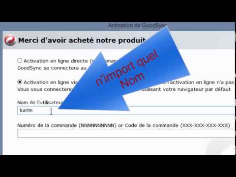 GoodSync Installation et Activation