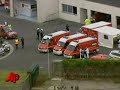 Raw Video: English Channel Fire Stalls Traffic