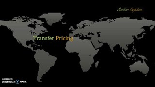 Introductory Video Blog - Transfer Pricing