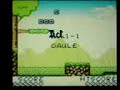 a video of ast�rix on game boy but with some added color.