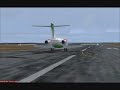 Air Canadian Boeing 717-200 Landing Runway 22 LCLK Air Canadian Boeing 717-200 Landing Runway 22 LCLK