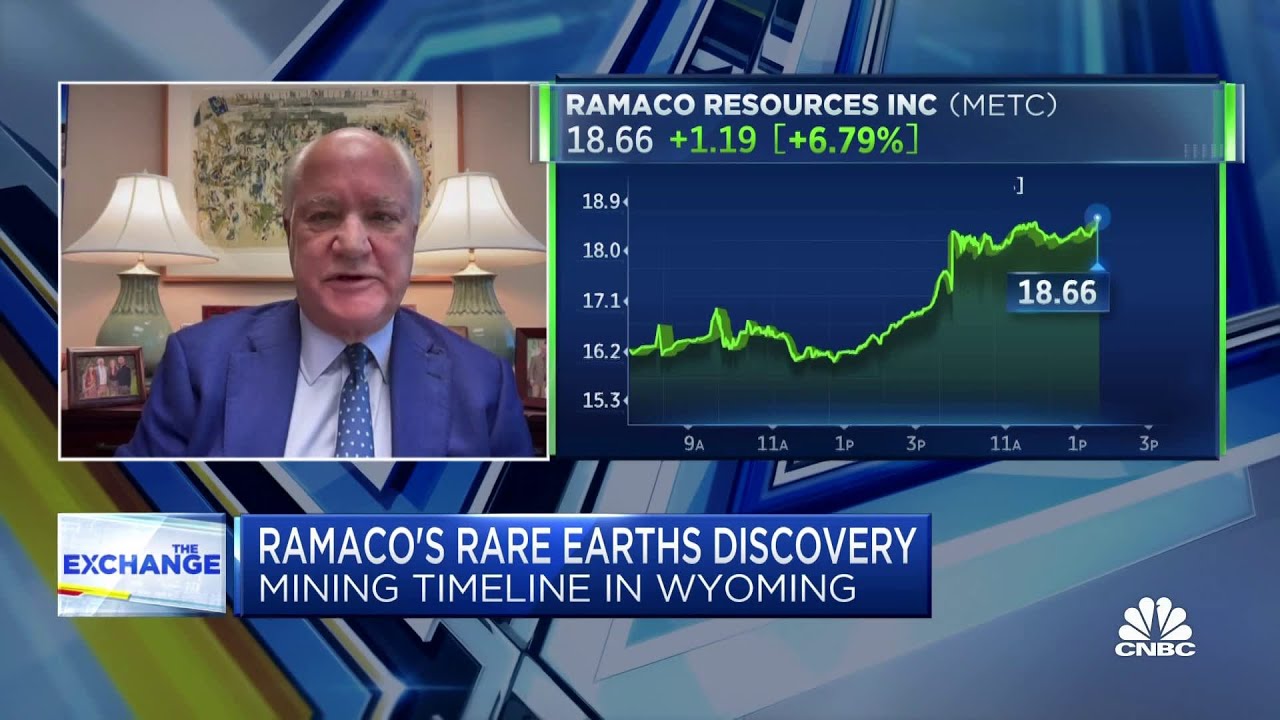 Coal might be a solution to the rare-earths problem in the U.S., says Ramaco's Randall Atkins