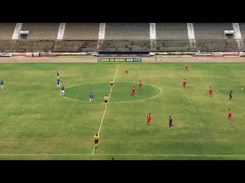 Copa do Brasil Sub-17: CRB 2X2 Cruzeiro - jogo de ida no Estdio Rei Pel