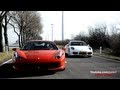 Ferrari 458 Italia & Porsche 991 Carrera S In Action!! - 1080p HD
