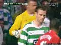 Artur Boruc vs. Lee Naylor - Team Fight in Celtic vs Spartak