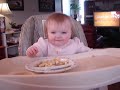 Emilie eating banana\ Emilie eating banana\