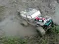 rc rock crawler mudding