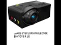 Jakks Pacific Eyeclops Mini Projector Tested - battery powered, led projector