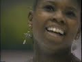 interesting the last minutes with judges faces and comments (A THE BIGINNE THE QUALITY IS BAD  BUT  AFTER IS GOOD ) Surya Bonaly 1998