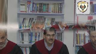 مناقشة رسالة ماجستير الباحث: ياسر عبد الحليم