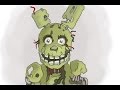 How to Draw Springtrap from Five Nights at Freddy's