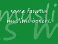 famous muslim boxers