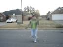 Calin(Myself) Throwing Ice On My Road