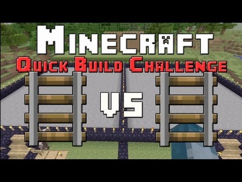 how to quick build in minecraft