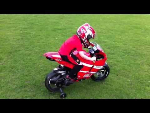 Peg perego ducati moto gp crash