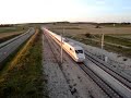 (C)opyright inngglstoodt!  high-speed line Nürnberg--Ingolstadt near Ingolstadt. That's why the train runs only at 160 km/h / 100 mp/h