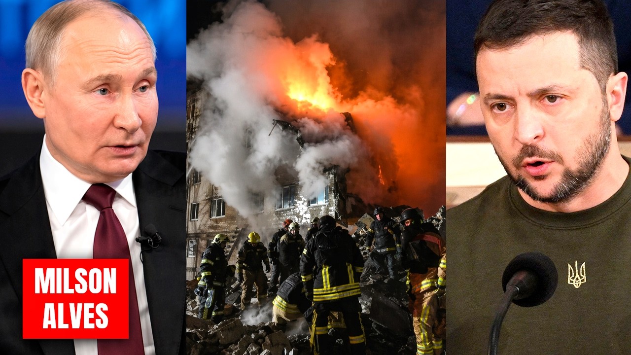 ÚLTIMAS: Ucrânia cria TEMPESTADE de INCÊNDIOS incontroláveis na Rússia