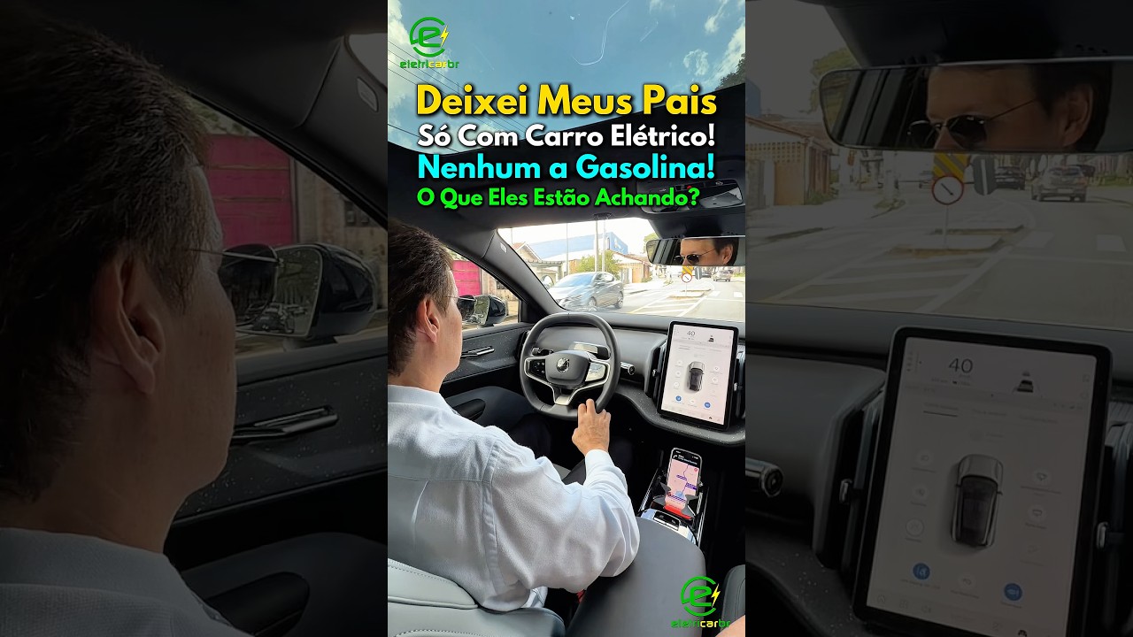 Deixei meus Pais só com Carro Elétrico: e aí?