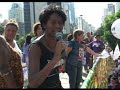 Discurso de Zilá Ferreira (Educafro)na marcha do Dia Internacional da Mulher.Cinegrafista (Jamal)
